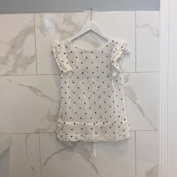 New Abercrombie | Cute Frills & Pokadot Top - Picture 7 of 15